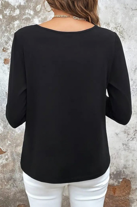 Bluză damă BLELOLDA, Culoare: negru, IVET.RO - Reduceri de până la -80%