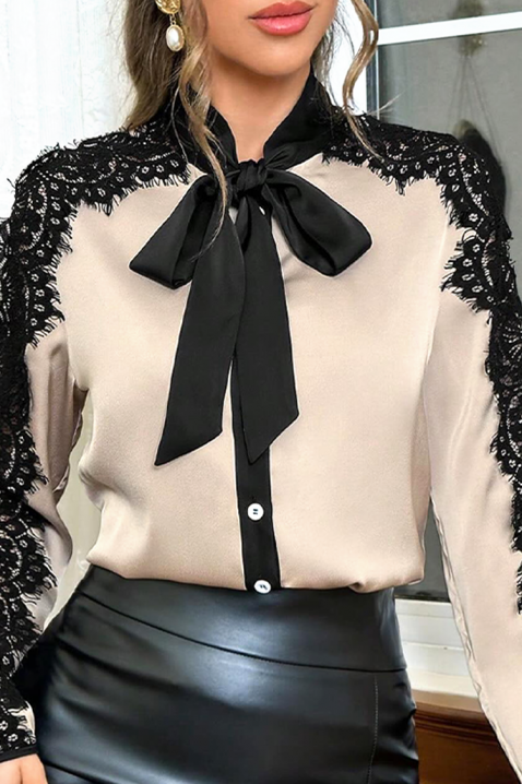 Cămașă damă ZLEROLDA, Culoare: bej, IVET.RO - Reduceri de până la -80%