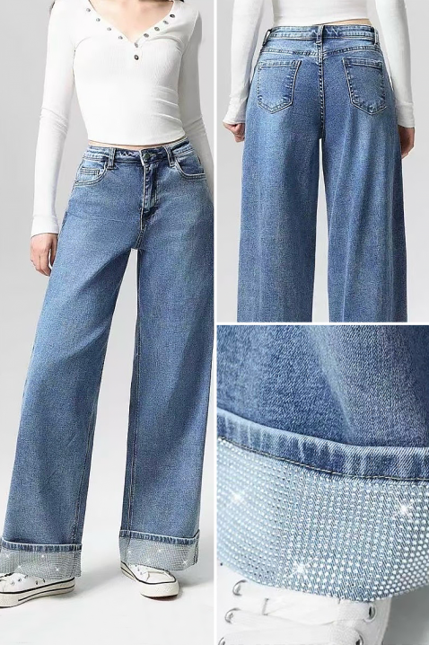 Blugi ELVRINZA, Culoare: albastru, IVET.RO - Reduceri de până la -80%