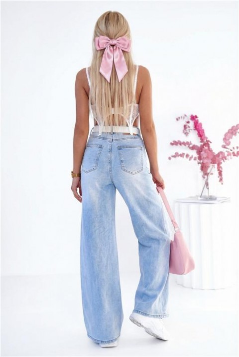 Blugi SVERMOLDA, Culoare: albastru deschis, IVET.RO - Reduceri de până la -80%