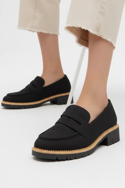 Mocasini damă MOKANINZA BLACK, Culoare: negru, IVET.RO - Reduceri de până la -80%