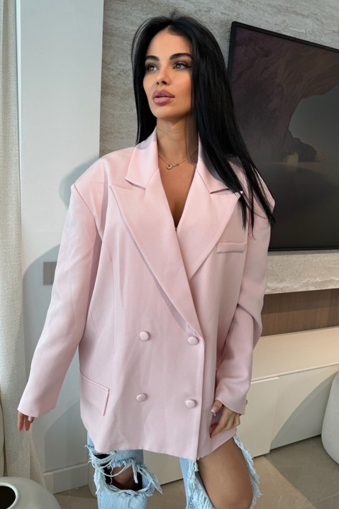 Sacou DROPILZA PUDRA, Culoare: pudră, IVET.RO - Reduceri de până la -80%