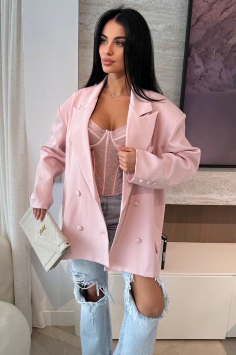 Sacou DROPILZA PUDRA, Culoare: pudră, IVET.RO - Reduceri de până la -80%