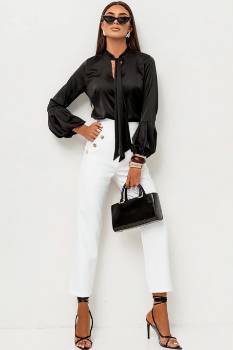 Bluză damă GERZOLDA BLACK, Culoare: negru, IVET.RO - Reduceri de până la -80%