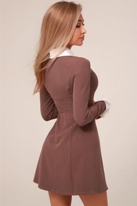 Rochie GENOVANA, Culoare: maro, IVET.RO - Reduceri de până la -80%