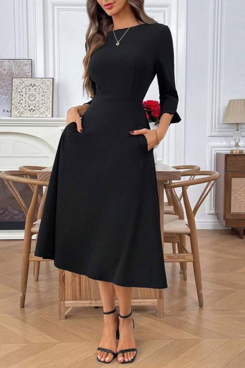 Rochie MELONZA, Culoare: negru, IVET.RO - Reduceri de până la -80%
