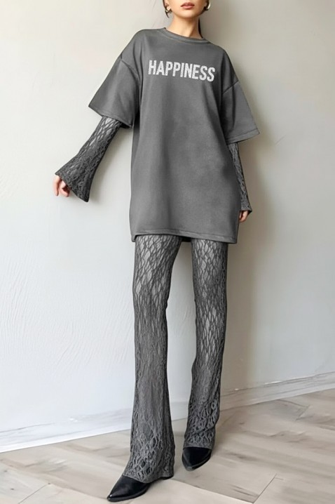 Set NARBRILZA GREY, Culoare: gri, IVET.RO - Reduceri de până la -80%