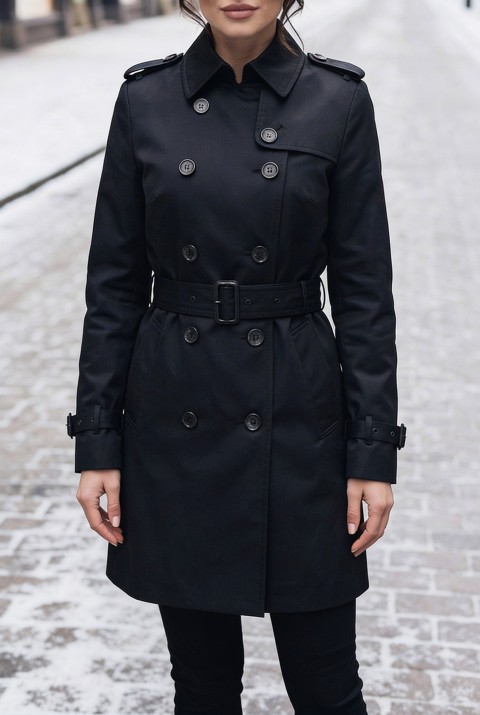 Trenci LORVELMA, Culoare: negru, IVET.RO - Reduceri de până la -80%