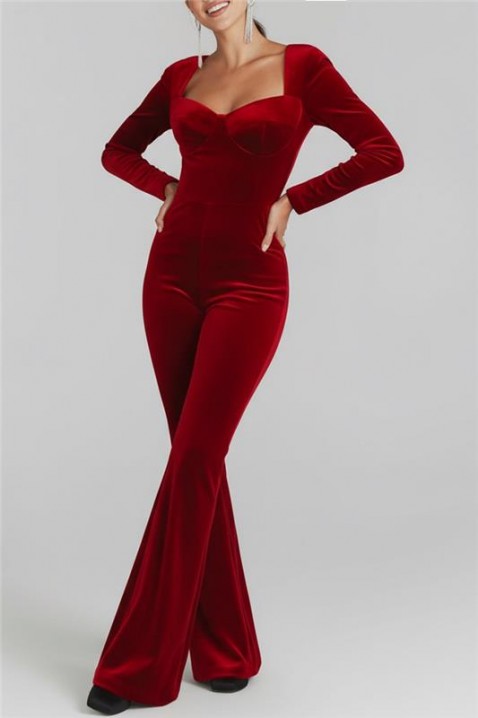 Salopetă BAGRONSA RED, Culoare: roșu, IVET.RO - Reduceri de până la -80%