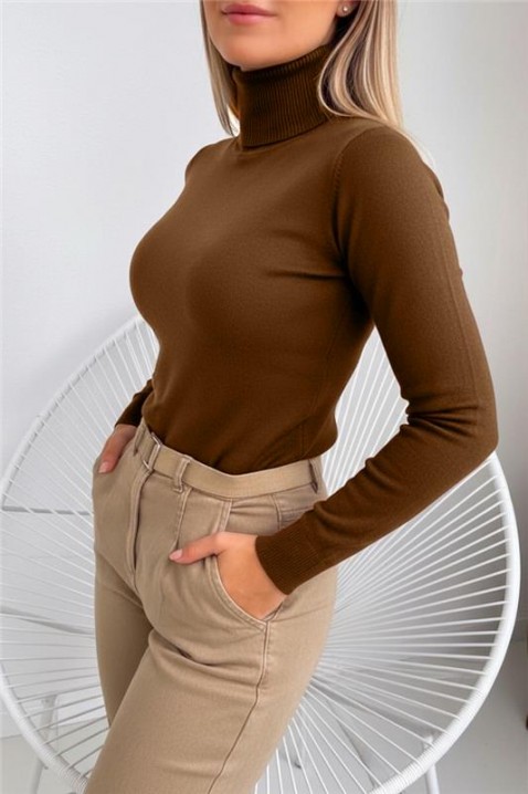 Pulover BRONENZA CAMEL, Culoare: maro deschis    , IVET.RO - Reduceri de până la -80%