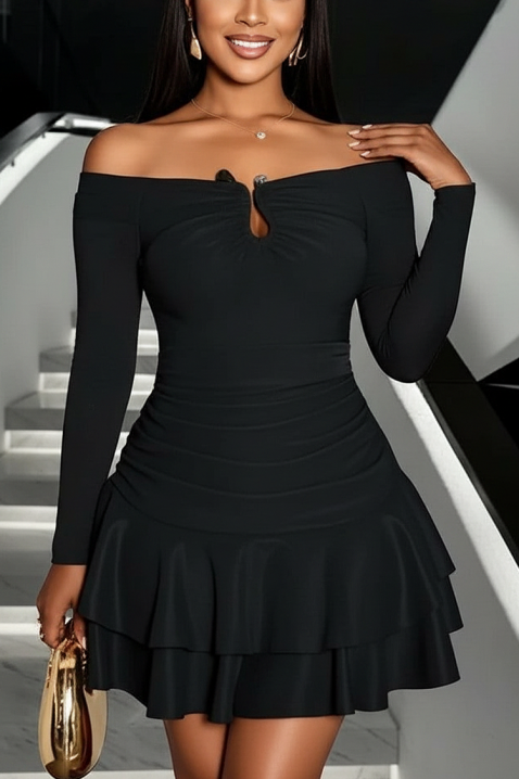 Rochie VIOGELTA BLACK, Culoare: negru, IVET.RO - Reduceri de până la -80%