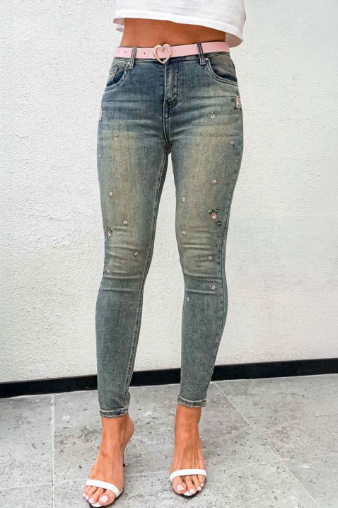 Blugi LOMENZINA, Culoare: albastru deschis, IVET.RO - Reduceri de până la -80%