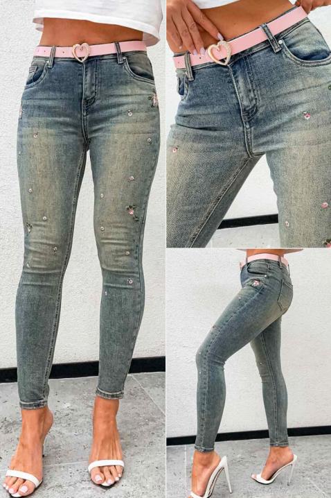 Blugi LOMENZINA, Culoare: albastru deschis, IVET.RO - Reduceri de până la -80%