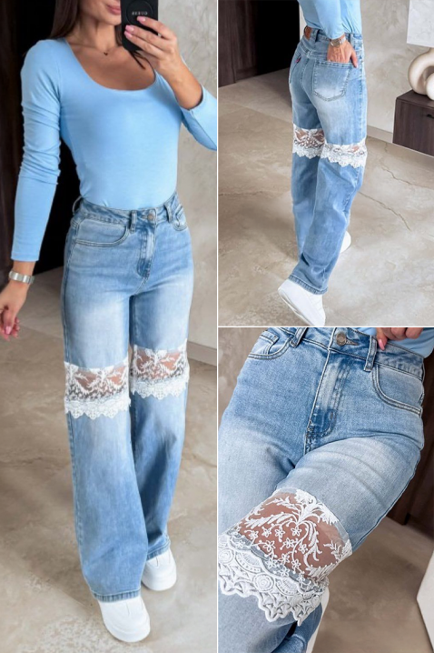 Blugi ZABRASKA, Culoare: albastru deschis, IVET.RO - Reduceri de până la -80%