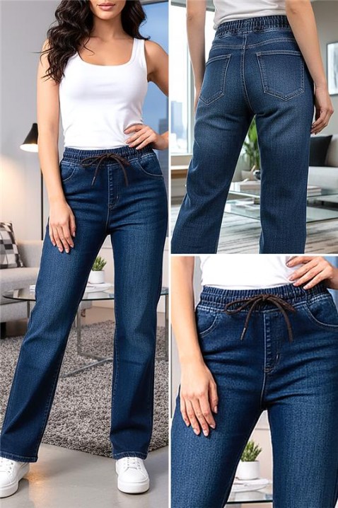 Blugi JERSIKANA, Culoare: albastru, IVET.RO - Reduceri de până la -80%