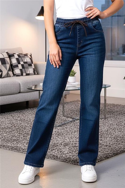 Blugi JERSIKANA, Culoare: albastru, IVET.RO - Reduceri de până la -80%