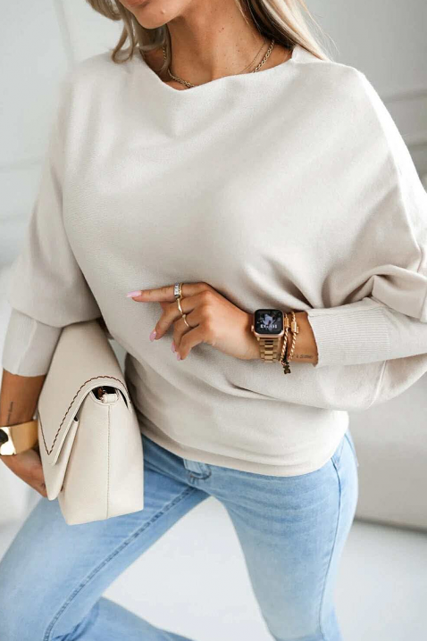 Bluză damă GLIMONZA ECRU, Culoare: ecru, IVET.RO - Reduceri de până la -80%