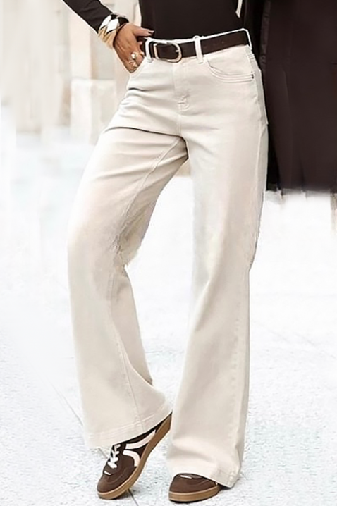 Blugi BELANA, Culoare: alb, IVET.RO - Reduceri de până la -80%