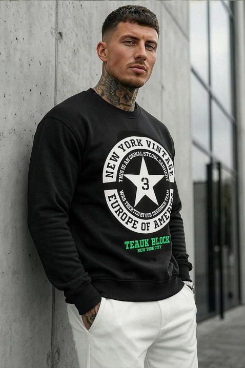 Bluză bărbați ZARENZO, Culoare: negru, IVET.RO - Reduceri de până la -80%