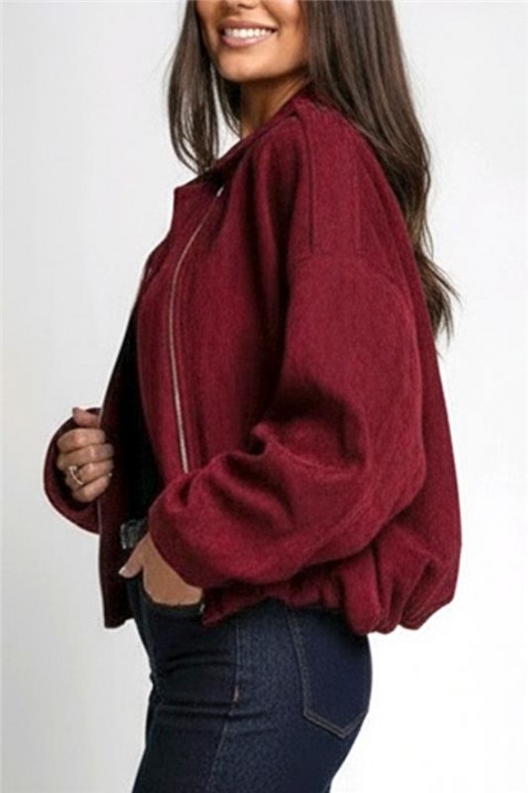 Geacă ZERLENDA BORDO, Culoare: bordo, IVET.RO - Reduceri de până la -80%