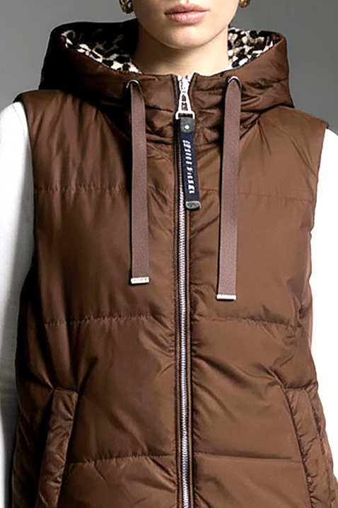 Vestă CLERMONA BROWN, Culoare: maro, IVET.RO - Reduceri de până la -80%