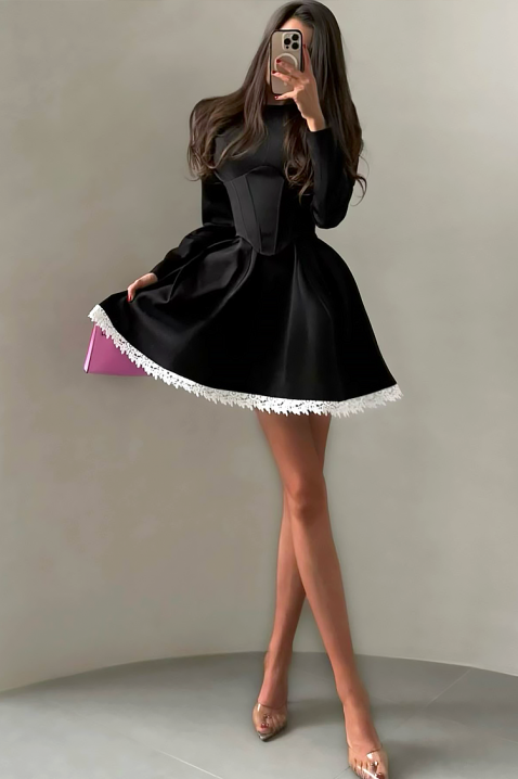 Rochie TRIOBELA, Culoare: negru, IVET.RO - Reduceri de până la -80%