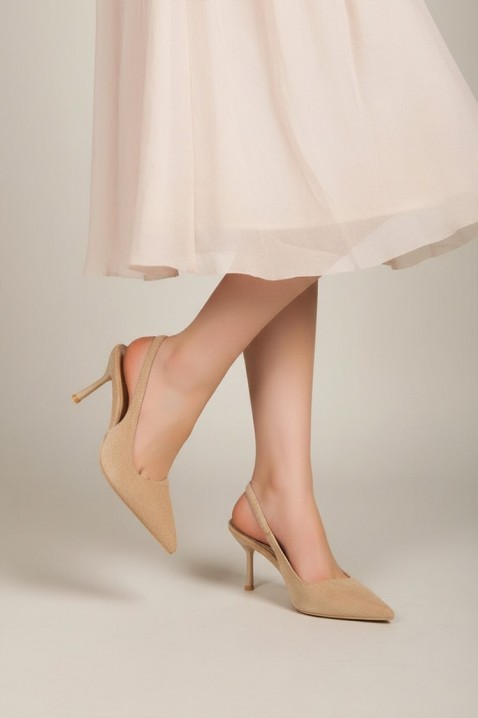 Pantofi damă VELORZANA BEIGE, Culoare: bej, IVET.RO - Reduceri de până la -80%