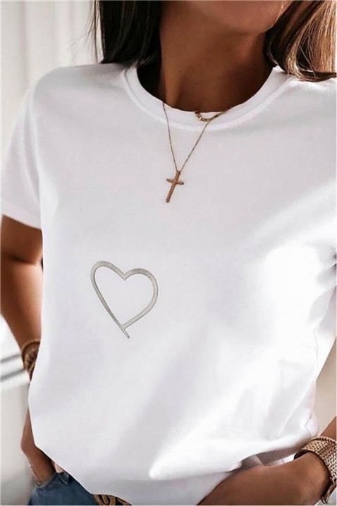 Tricou BREFOLZA, Culoare: alb, IVET.RO - Reduceri de până la -80%