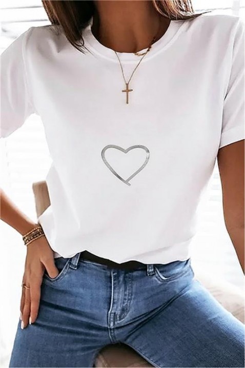 Tricou BREFOLZA, Culoare: alb, IVET.RO - Reduceri de până la -80%