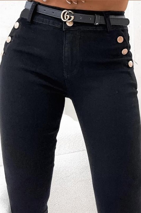 Blugi KOPNINDA, Culoare: negru, IVET.RO - Reduceri de până la -80%