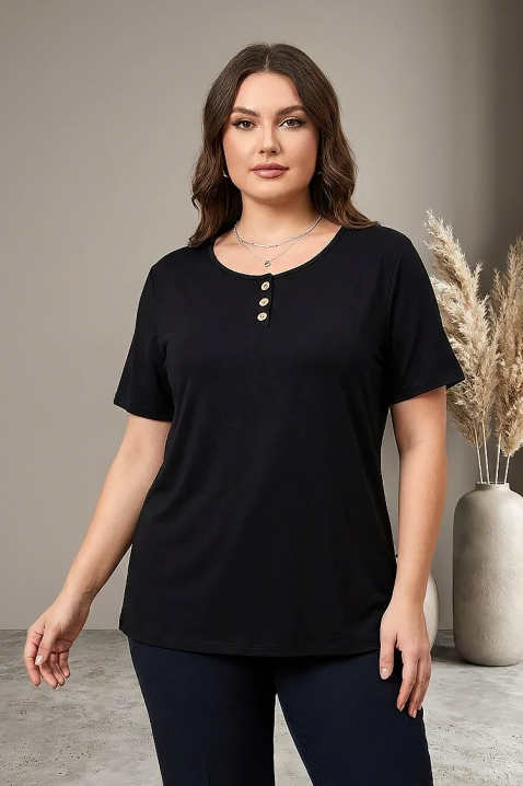 Tricou SILORZA BLACK, Culoare: negru, IVET.RO - Reduceri de până la -80%