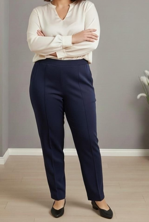 Pantaloni ANARELDA, Culoare: bleumarin, IVET.RO - Reduceri de până la -80%