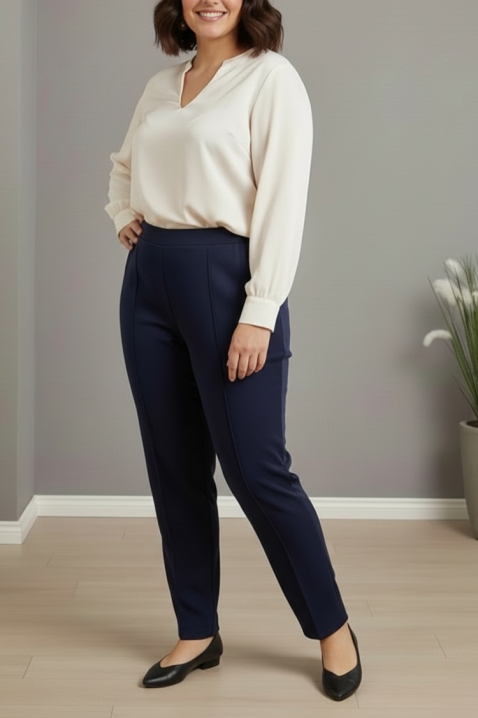 Pantaloni ANARELDA, Culoare: bleumarin, IVET.RO - Reduceri de până la -80%