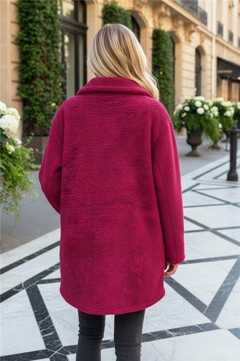 Cardigan MONTANZA BORDO, Culoare: bordo, IVET.RO - Reduceri de până la -80%