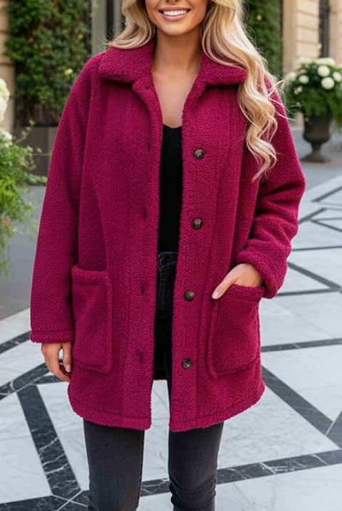 Cardigan MONTANZA BORDO, Culoare: bordo, IVET.RO - Reduceri de până la -80%