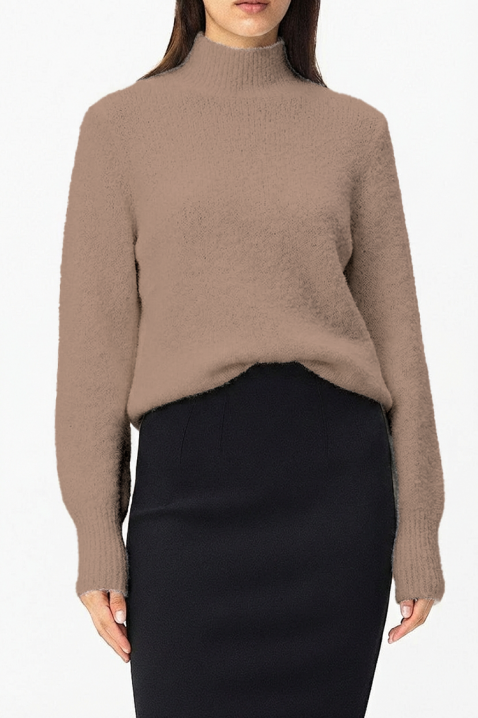 Pulover BROJEFA CAMEL, Culoare: mocca,maro deschis    , IVET.RO - Reduceri de până la -80%