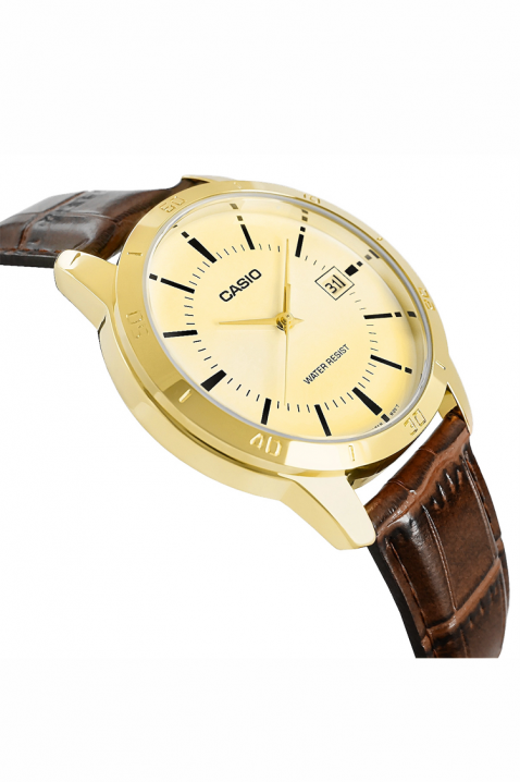 Ceas pentru bărbați Casio MTP-V004GL-7AUDF, Culoare: maro, IVET.RO - Reduceri de până la -80%