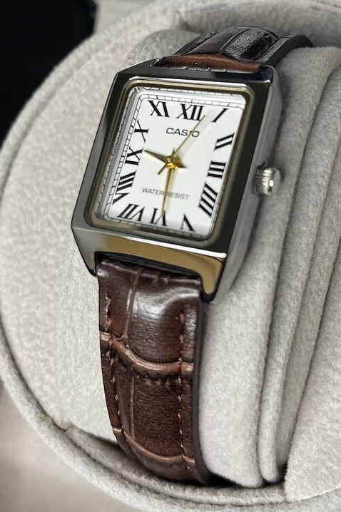 Ceas de damă CASIO LTP-V007L-9BUDF, Culoare: maro, IVET.RO - Reduceri de până la -80%