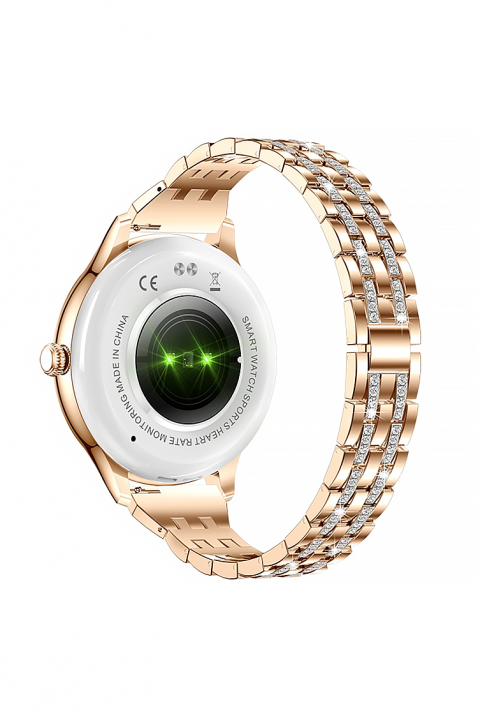 Ceas smartwatch Veltori VT350-1, Culoare: aur roz, IVET.RO - Reduceri de până la -80%