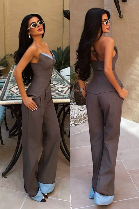 Set MALVIRZA, Culoare: mocca, IVET.RO - Reduceri de până la -80%