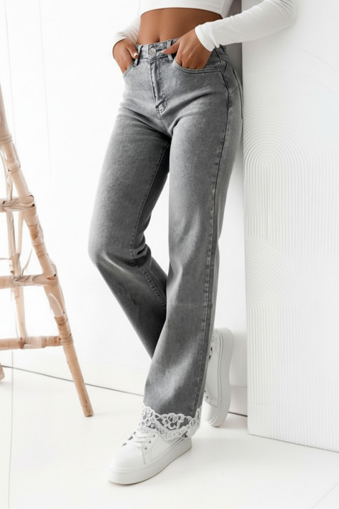 Blugi MERSILIYA GREY, Culoare: gri, IVET.RO - Reduceri de până la -80%