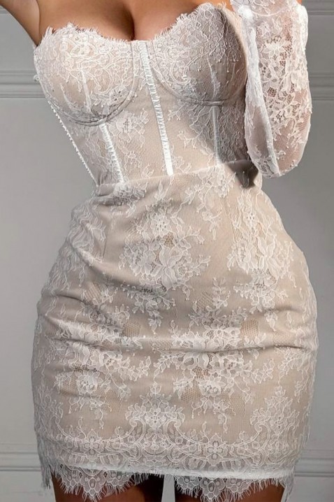 Rochie ZAXIRA, Culoare: ecru, IVET.RO - Reduceri de până la -80%