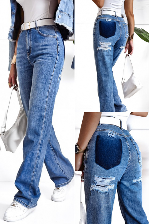 Blugi ZENTARA, Culoare: albastru, IVET.RO - Reduceri de până la -80%