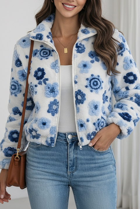 Geacă ZEFLORIA, Culoare: alb, IVET.RO - Reduceri de până la -80%