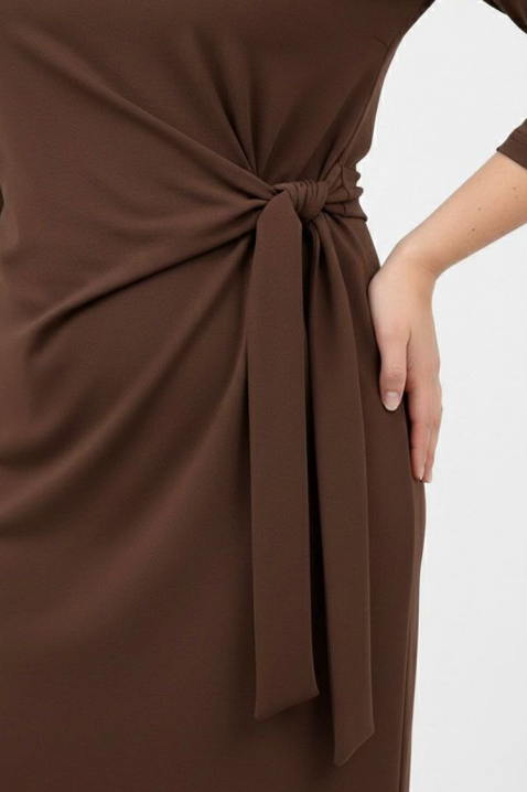 Rochie VREFIONA BROWN, Culoare: maro, IVET.RO - Reduceri de până la -80%