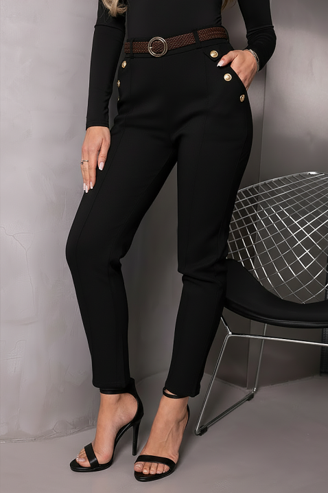 Pantaloni ZIRVELLA BLACK, Culoare: negru, IVET.RO - Reduceri de până la -80%