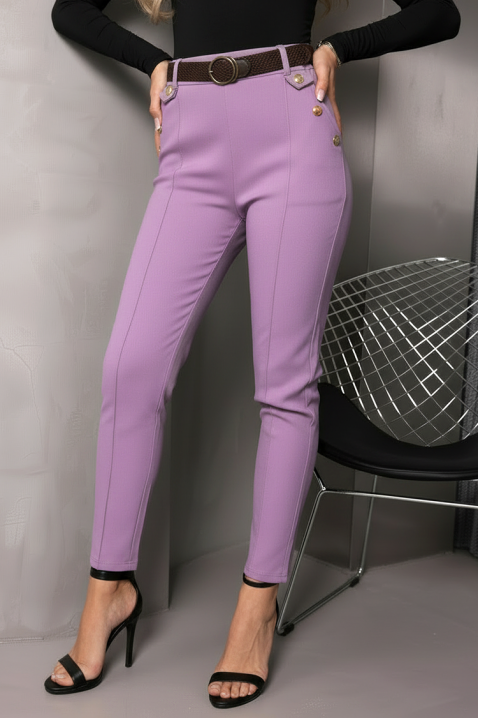 Pantaloni ZIRVELLA LILA, Culoare: lila, IVET.RO - Reduceri de până la -80%