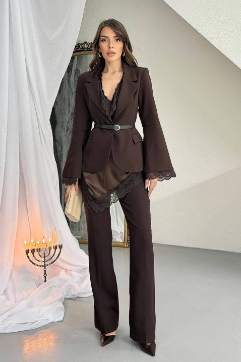 Set BORFOLA BROWN, Culoare: maro, IVET.RO - Reduceri de până la -80%