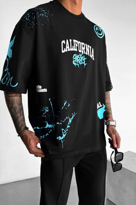 Tricou bărbați LARGONZO BLACK, Culoare: negru, IVET.RO - Reduceri de până la -80%