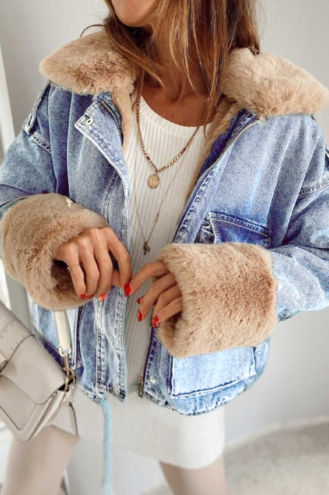 Geacă MINONZA, Culoare: albastru, IVET.RO - Reduceri de până la -80%